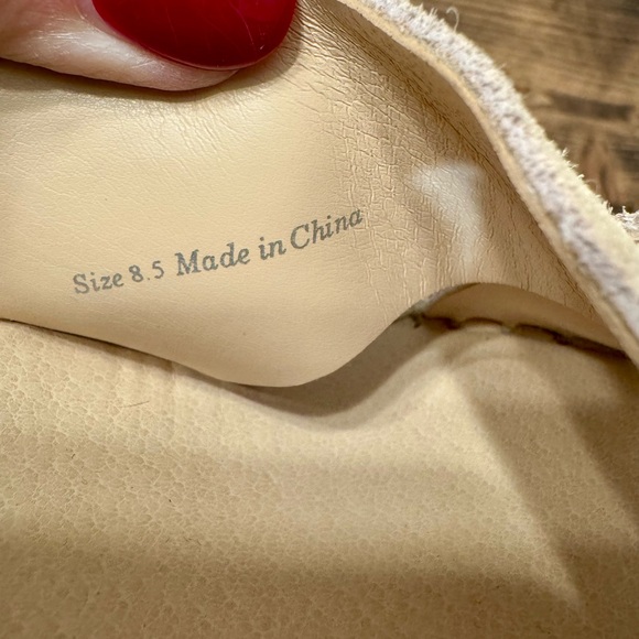 Dolce Vita Beige Espadrille Wedge Sandals Size 8.5 NWOB - Picture 8 of 8